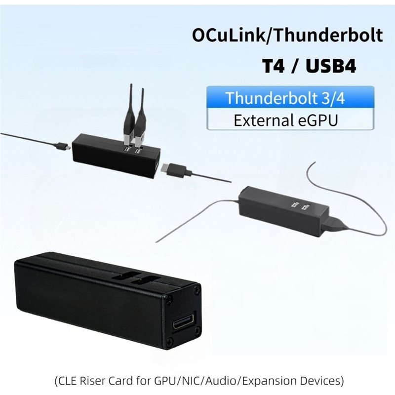 Суперпредложение - Адаптер T4  – обзор и цена Gpu External Dock Egpu Thunderbolt 4