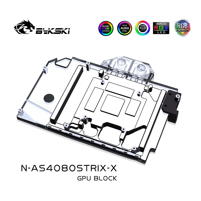 Блок охлаждения GPU Bykski для – обзор и цена Rtx 3090 24Gb Gddr6X